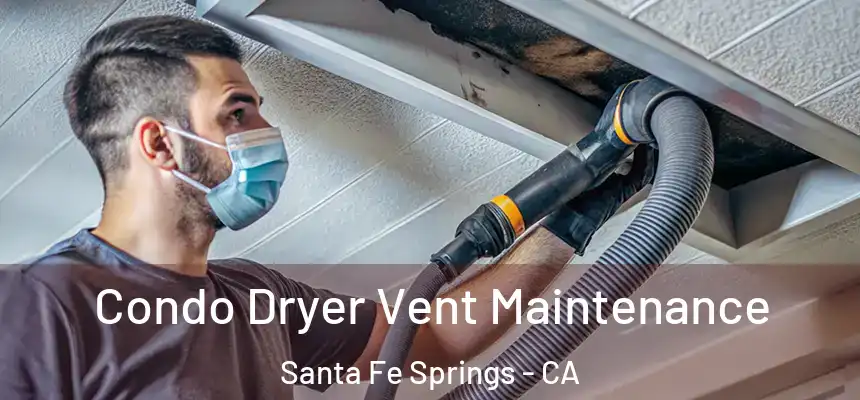 Condo Dryer Vent Maintenance Santa Fe Springs - CA