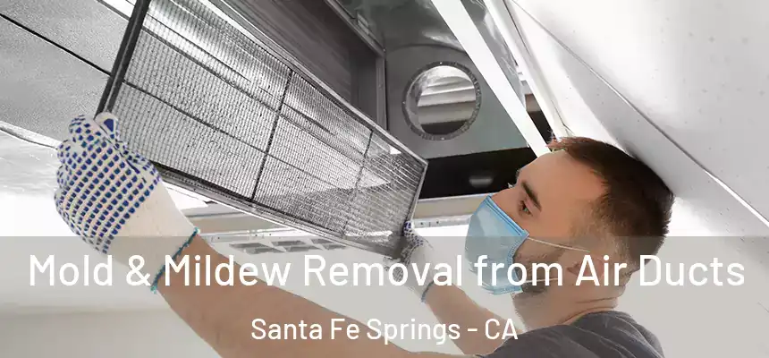 Mold & Mildew Removal from Air Ducts Santa Fe Springs - CA